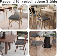 PRIMEPATIO 3002 Ülőpárna szett 2db 50x50cm U alakú sötétszürke 8