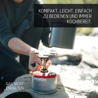 PRIMUS Express Gázfőző Kemping Túrázás Outdoor Főzőlap Izobután Gáz Rozsdamentes Acél Ezüst 96g 8