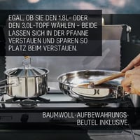 Primus rozsdamentes kempingkészlet 3L fazékkal és 21cm serpenyővel 9