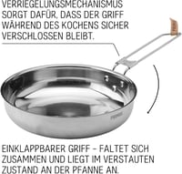 Primus rozsdamentes kempingkészlet 3L fazékkal és 21cm serpenyővel 6