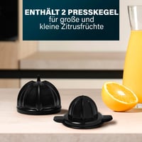 Princess 1000W Rozsdamentes Citruszsákmány Elektromos Préselt Lé Készítő 5