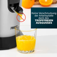 Princess 1000W Rozsdamentes Citruszsákmány Elektromos Préselt Lé Készítő 6
