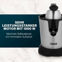 Princess 1000W Rozsdamentes Citruszsákmány Elektromos Préselt Lé Készítő 4