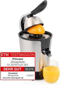 Princess 1000W Rozsdamentes Citruszsákmány Elektromos Préselt Lé Készítő 1