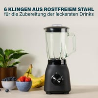 Princess 1000W Turmixgép 1,5L Üveg Kancsóval, 4 Fokozat és Pulse Funkcióval 2