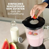 Princess 1000W Turmixgép 1,5L Üveg Kancsóval, 4 Fokozat és Pulse Funkcióval 5