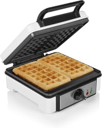 Princess 1200W Belgawaffle Sütő Állítható Hőfokkal és Tapadásmentes Bevonattal 1