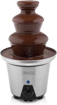 Princess 3 szintes csokoládé szökőkút melegítő funkcióval 0,7 L 90 W 1