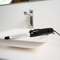 Perie pentru coafat Princess 529202 Cool Curl CC 300 - cu 2 capete de perie, funcție Cool Shot, negru, pentru toate tipurile de păr, 1 buc. 2