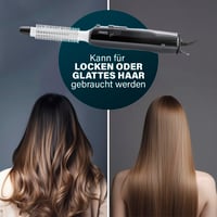 Perie pentru coafat Princess 529202 Cool Curl CC 300 - cu 2 capete de perie, funcție Cool Shot, negru, pentru toate tipurile de păr, 1 buc. 4