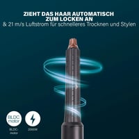 Princess Airstyler Pro 7az1-ben Hajstyler 2000W Ionos Technológia Utazótáskával 3