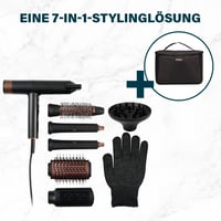 Princess Airstyler Pro 7az1-ben Hajstyler 2000W Ionos Technológia Utazótáskával 7
