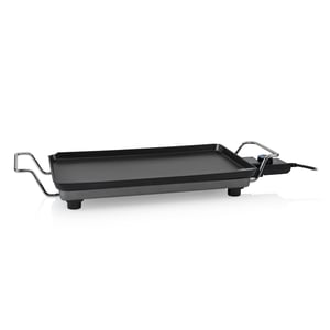 Princess Chef Superior Classic 01.102240.01.005 Stolni roštilj 46x26 cm za 4 osobe 2500W lijevani aluminij crni