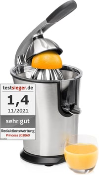 Princess Citrusprés Ezüst - Elektromos Gyümölcscentrifuga 1