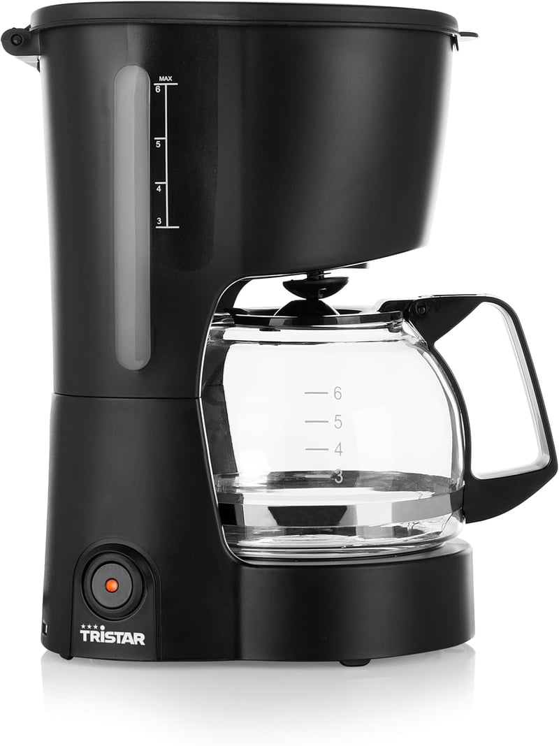 Princess CM-1246 Kávéfőző 6 Csészés Kapacitás 600W Tartó Funkcióval