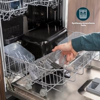 Friteza Princess 185000 – 3270 W, 5 litara, s termostatom, 3 košare za prženje, hladna zona, za 6-7 osoba, sivi metal 3