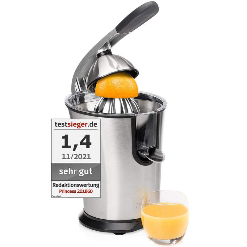Cijeđivač agruma Princess Master Juicer Pro - srebrni