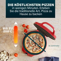 Aparat de făcut pizza Princess 115007 – diametru 32 cm, termostat reglabil, funcție de grătar, multifuncțional, max. 200°C 3