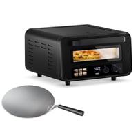 Pec na pizzu Princess Pro Max 112780 – 15 l, 400 °C, 2100 W, digitálny ovládací panel, kameň na pizzu a lopatka, horný/spodný ohrev, časovač, na vnútorné aj vonkajšie použitie 1