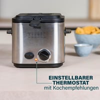 Princess Rozsdamentes Fritőz és Fondue Készülék 5