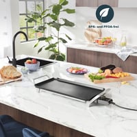 Elektrický stolový gril a panvica Teppanyaki Princess Table Chef Premium XL, plocha na pečenie 46x26 cm, 2500 W, čierno-strieborná, 103110 6