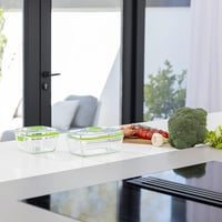 Set de 2 recipiente pentru alimente din sticlă cu vid Princess 492985, cu pompă electrică 8