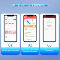 Pristar D210 Hordozható Termál Nyomtató A4 - iOS/Android/PC Kompatibilis - Bluetooth Vezeték Nélküli Nyomtató Otthonra, Irodába, Utazáshoz - 4
