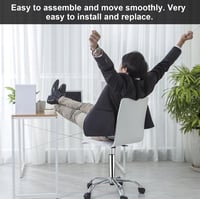 Piston pe gaz PRITOK pentru scaun de birou, 200 kg, 278-393 mm - argintiu 6