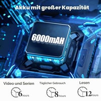 Detský tablet PRITOM 10 palcov, Android 13, 3G telefónny tablet, 2 GB RAM, 64 GB ROM, 6000 mAh, štvorjadrový procesor, HD IPS displej, WiFi, rodičovská kontrola, vrátane obalu 6