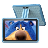 Detský tablet PRITOM 10 palcov, Android 13, 3G telefónny tablet, 2 GB RAM, 64 GB ROM, 6000 mAh, štvorjadrový procesor, HD IPS displej, WiFi, rodičovská kontrola, vrátane obalu 1