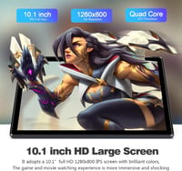 PRITOM M10 3G táblagép 10" - Android 13, 64GB, 5000mAh - fekete 5