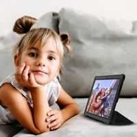 Tabletă PRITOM de 7 inchi cu Android 13, 32 GB (extensibil până la 128 GB), 3500 mAh, cameră duală, WiFi, Bluetooth, cu husă neagră 5
