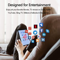 Tabletă PRITOM de 7 inchi cu Android 13, 32 GB (extensibil până la 128 GB), 3500 mAh, cameră duală, WiFi, Bluetooth, cu husă neagră 4