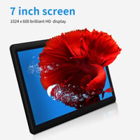 Tabletă PRITOM de 7 inchi cu Android 13, 32 GB (extensibil până la 128 GB), 3500 mAh, cameră duală, WiFi, Bluetooth, cu husă neagră 2