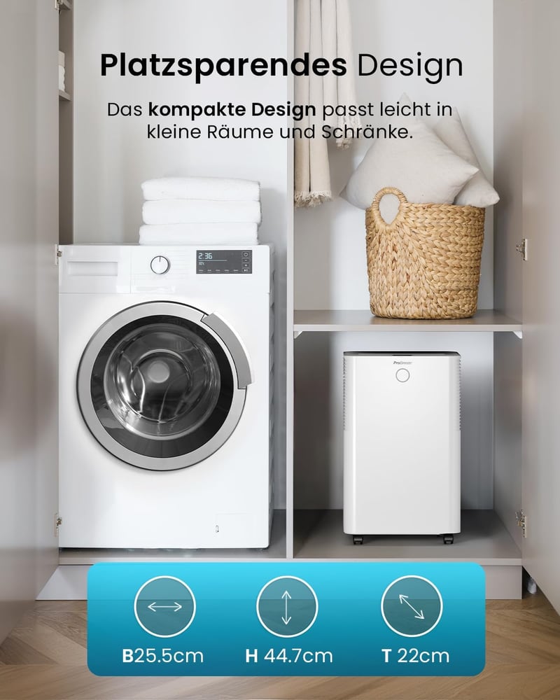 Pro Breeze OmniDry 12L páramentesítő digitális kijelzővel és időzítővel