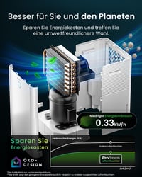 Pro Breeze WiFi Páramentesítő 20L/24h, Okos Vezérlés, Penészedés Ellen, 30m²-ig - 20L - 30 m² - Smart App 5