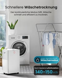 Pro Breeze WiFi Páramentesítő 20L/24h, Okos Vezérlés, Penészedés Ellen, 30m²-ig - 20L - 30 m² - Smart App 8