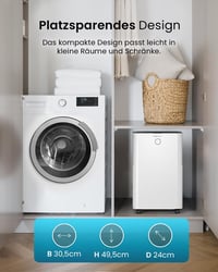 Pro Breeze WiFi Páramentesítő 20L/24h, Okos Vezérlés, Penészedés Ellen, 30m²-ig - 20L - 30 m² - Smart App 9