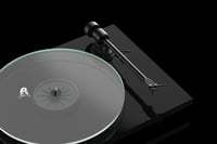 Náhradný hnací remienok Pro-Ject Audio Systems T1 – čierny, originálny náhradný diel pre gramofóny T1 Phono SB a T1 BT, 1 ks, vysokokvalitný plochý gumený remienok 3