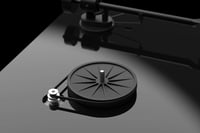 Náhradný hnací remienok Pro-Ject Audio Systems T1 – čierny, originálny náhradný diel pre gramofóny T1 Phono SB a T1 BT, 1 ks, vysokokvalitný plochý gumený remienok 2