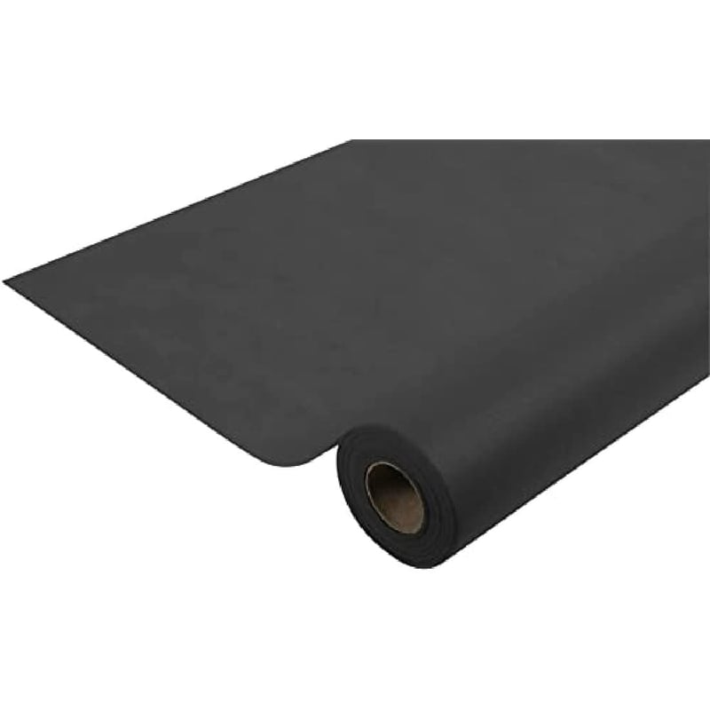 Pro Nappe eldobható spunbond nem szőtt asztalterítő tekercs – 50 m x 1,20 m – szakadásálló, vízlepergető, törölhető – fekete