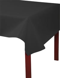 Pro Nappe eldobható spunbond nem szőtt asztalterítő tekercs – 50 m x 1,20 m – szakadásálló, vízlepergető, törölhető – fekete 4