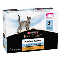 Pro Plan HC Hydra Care doplnkové mokré krmivo pre dospelé mačky – zvýšený príjem vody – 10 x 75 g v kapsičkách 2