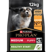 Hrană uscată pentru pui de talie medie Pro Plan Medium Puppy Healthy Start cu pui – 12 kg 1