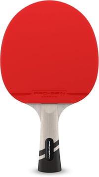 PRO-SPIN ITTF Verseny Pingpong Ütő Szénszálas Lappal és Prémium Gumival 7