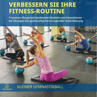ProBody Pilates malá gymnastická lopta 9-palcová barre lopta cvičebná lopta na stabilitu, brušné svaly, core, fyzioterapiu, domov, posilňovňu, kanceláriu, ružová 8