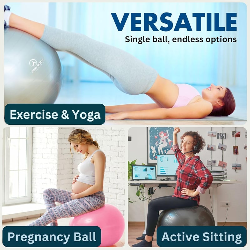 ProBody Pilates Torna Labda - Jóga, Egyensúly és Tehermentesítés