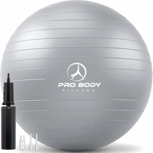 ProBody Pilates lopta za vježbanje - aqua - 55 cm