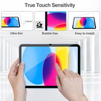 ProCase 2 ks 9H tvrdené sklo na ochranu obrazovky pre iPad 10. generácie 10,9 palca 2022 a iPad 11 palcov A16 – Priehľadná ochranná fólia na displej 4