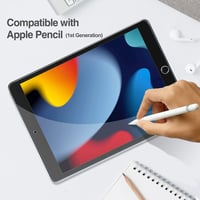 ProCase 2 ks ochranné tvrdené sklo na displej pre iPad 10,2 palca 9./8./7. generácia 2021/2020/2019 – 9H priehľadná sklenená fólia A2602 A2603 A2270 A2197 4